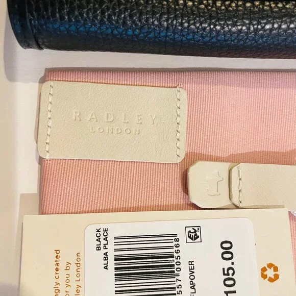 Radley London Alba Place Medium Flapover Wallet, Style# S1506673, black - Picture 9 of 14